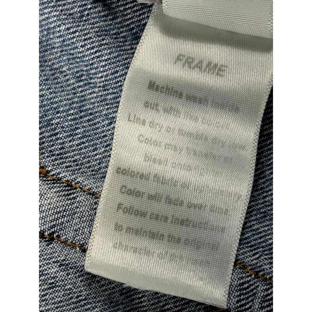 FRAME Men Denim Le Grand Garcon Size 26 Light Wash Straight Leg 28" Inseam - Picture 10 of 10